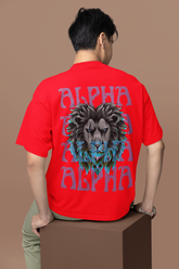 king Alpha Unisex Oversized Classic T-Shirt